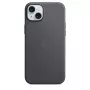Apple FineWoven -kotelo MagSafe-yhteensopiva iPhone 15 Plus musta
