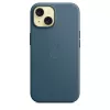 Apple FineWoven -kotelo MagSafe-yhteensopiva iPhone 15 Pacific Blue