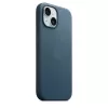 Apple FineWoven -kotelo MagSafe-yhteensopiva iPhone 15 Pacific Blue