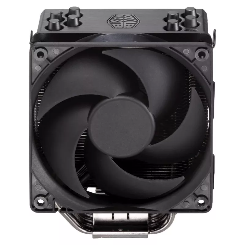 Cooler Master Hyper 212 Black RR-S4KK-25SN-R1 suorittimen ilmajäähdytin, 120 mm tuuletin, 4 lämpöputkea, AM4/AM5/LGA1700, musta