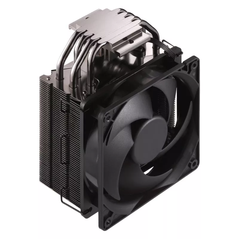 Cooler Master Hyper 212 Black RR-S4KK-25SN-R1 suorittimen ilmajäähdytin, 120 mm tuuletin, 4 lämpöputkea, AM4/AM5/LGA1700, musta