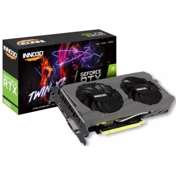 INNO3D näytönohjain NVIDIA GeForce RTX 3050 Twin X2 GDDR6 8GB PCIe
