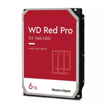 WESTERN DIGITAL kiintolevy – WD Red Pro WD6005FFBX – 6 TB – SATA 6 Gbit/s – 3,5