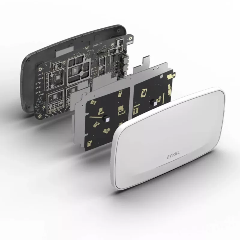 Zyxel WBE660S-EU0101F langaton tukiasema 11530 Mbit/s harmaa Power over Ethernet (PoE)