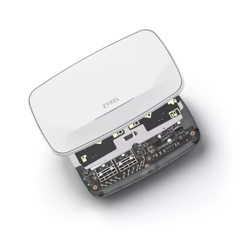 Zyxel WBE660S-EU0101F langaton tukiasema 11530 Mbit/s harmaa Power over Ethernet (PoE)