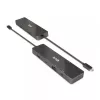 CLUB3D USB3.2 Gen2 Type-C, 6-in-1 kannettava Dual-Display-telakka, USB Type-C video 4K60Hz
