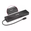 CLUB3D USB3.2 Gen2 Type-C, 6-in-1 kannettava Dual-Display-telakka, USB Type-C video 4K60Hz