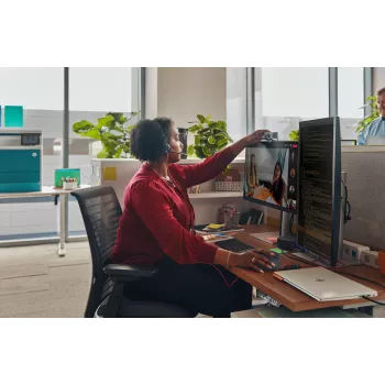 HP Poly Blackwire 3320 stereo Microsoft Teams -sertifioitu USB-C-kuulokemikrofoni + USB-C/A-sovitin