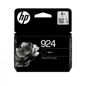 HP 924 musta alkuperäinen mustekasetti