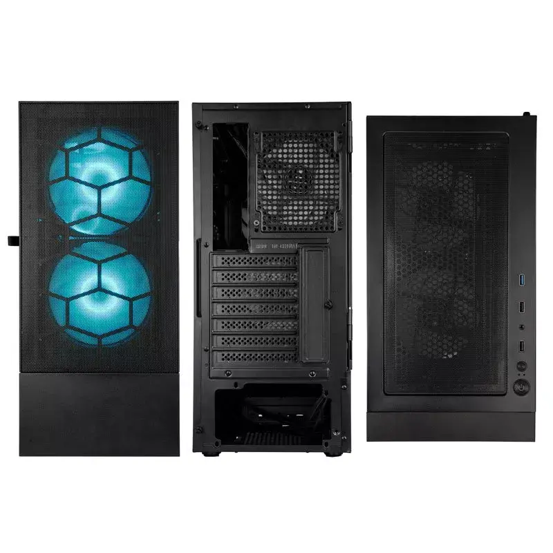 PC-kotelo Kolink OBSERVATORY MX Midi Tower musta
