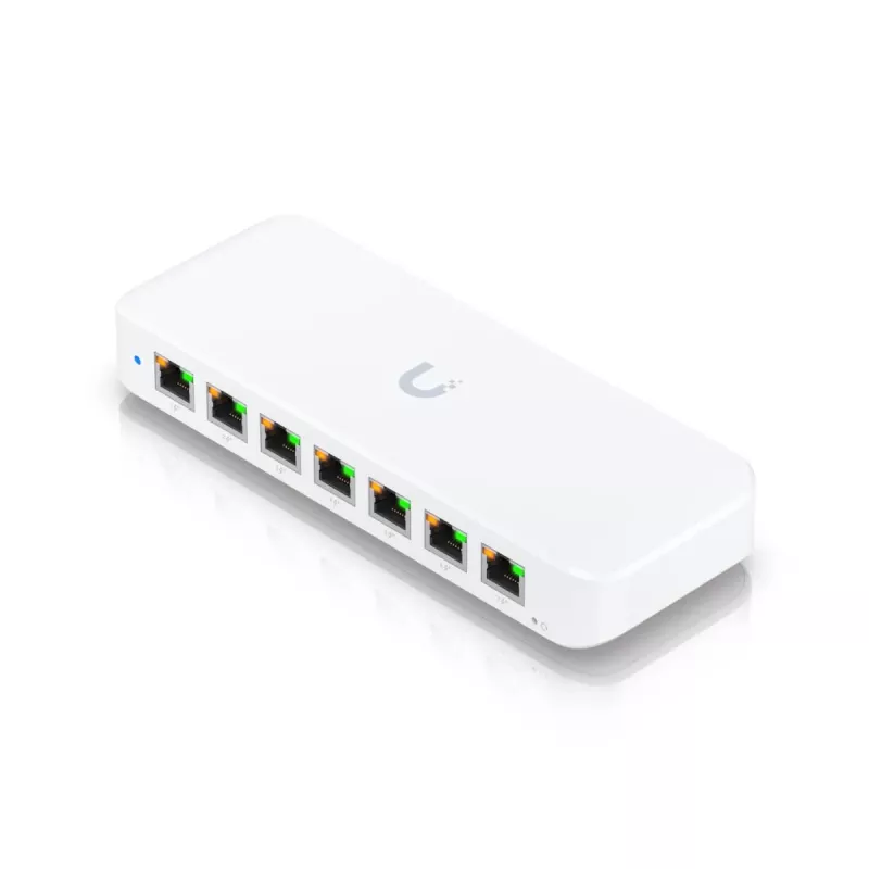 UBIQUITI NETWORKS UniFi Switch USW-Ultra-60W 8-porttinen GbE PoE+ GbE++-syötöllä 60W