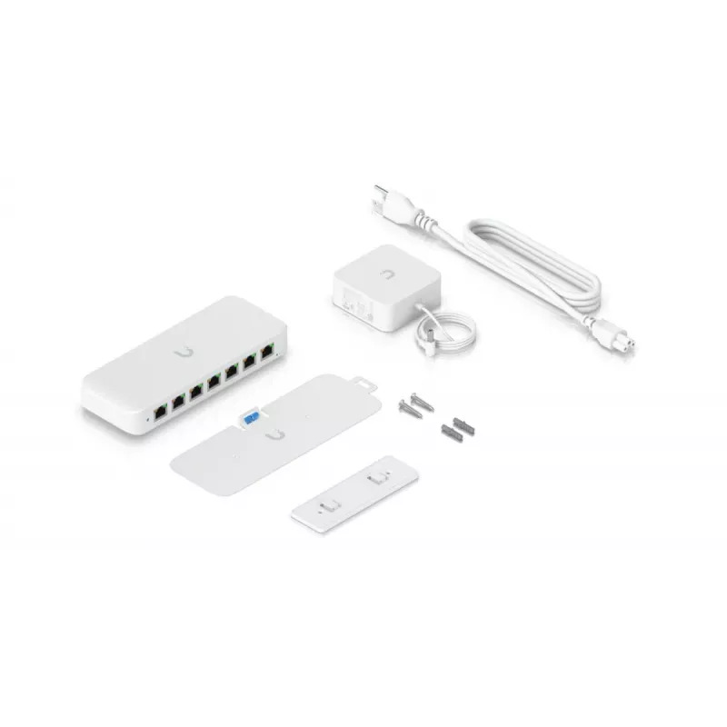 UBIQUITI NETWORKS UniFi Switch USW-Ultra-60W 8-porttinen GbE PoE+ GbE++-syötöllä 60W