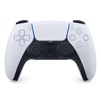 Peliohjain Sony DualSense Wireless Controller V2 – PlayStation 5, Bluetooth/USB, USB-C, sisäänrakennettu akku, valkoinen
