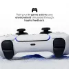 Peliohjain Sony DualSense Wireless Controller V2 – PlayStation 5, Bluetooth/USB, USB-C, sisäänrakennettu akku, valkoinen