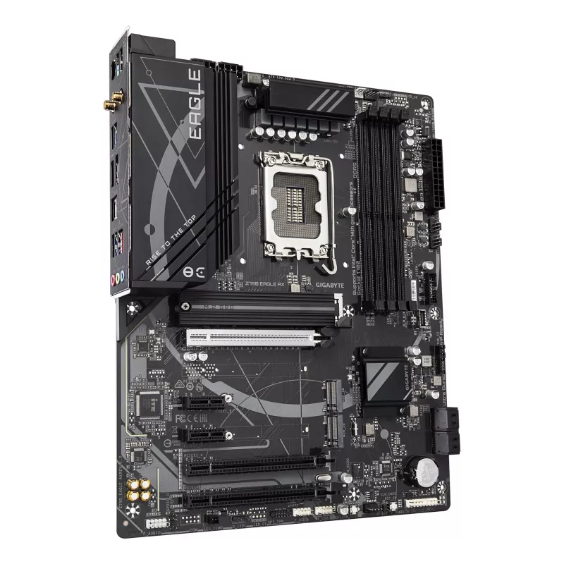 Emolevy GIGABYTE Z790 EAGLE AX — Intel LGA1700 ATX, Z790, DDR5, 4x DIMM, Wi‑Fi 6E, 2.5Gb LAN