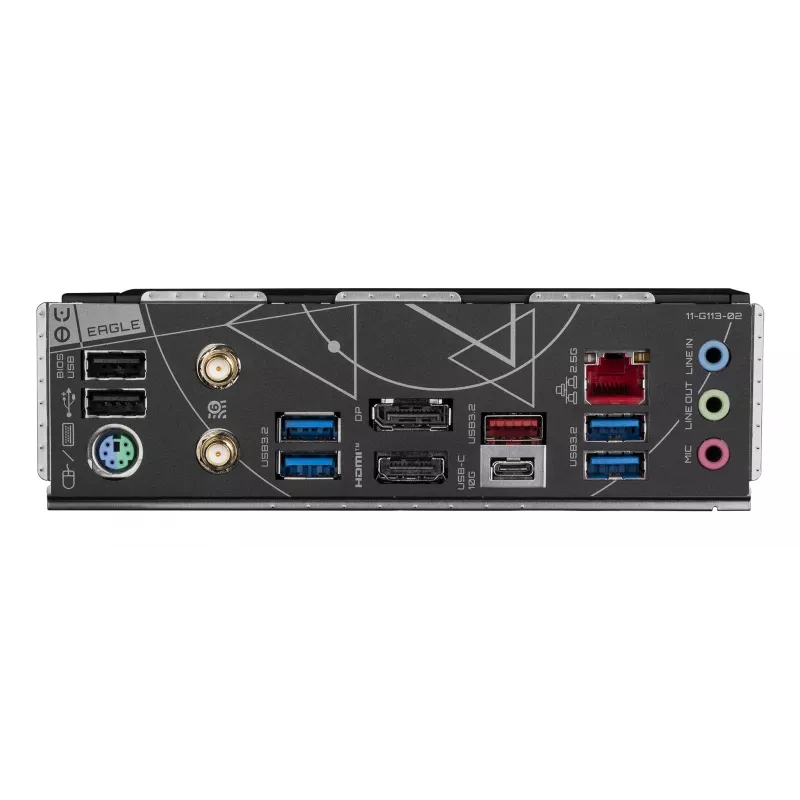 Emolevy GIGABYTE Z790 EAGLE AX — Intel LGA1700 ATX, Z790, DDR5, 4x DIMM, Wi‑Fi 6E, 2.5Gb LAN