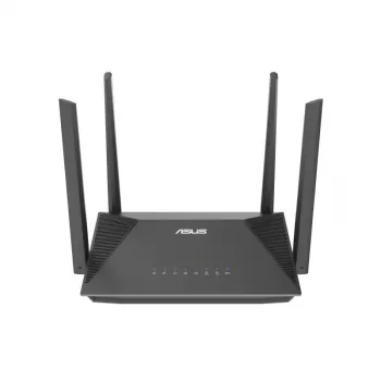 ASUS RT-AX52 AX1800 AiMesh WLAN-reititin Gigabit Ethernet dualband (2,4 GHz / 5 GHz) musta