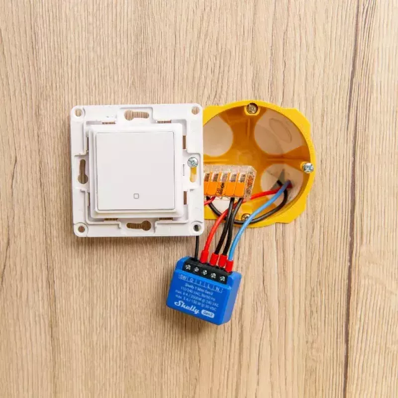 Älykytkin Shelly 1 Mini Gen3 1P langaton 110-240V