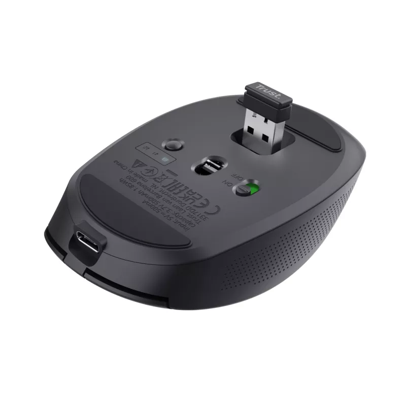 Trust Ozaa hiiri toimisto oikeakätinen RF langaton + Bluetooth optinen 3200 DPI