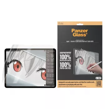 PanzerGlass ® GraphicPaper® suojakalvo iPad Air 13'' (2024-2026) | iPad Pro 13'' (2024-2025) | Ultra-Wide Fit