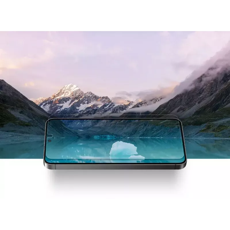 Näytönsuojakalvo Samsung Galaxy S24 naarmuuntumaton läpinäkyvä 2 kpl