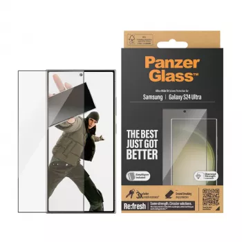 PanzerGlass® näytönsuojakalvo Samsung Galaxy S24 Ultra | Ultra-Wide Fit EasyAlignerilla
