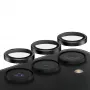 PanzerGlass® Hoops® kameran linssinsuoja musta Samsung Galaxy S24 | S23 | S23+