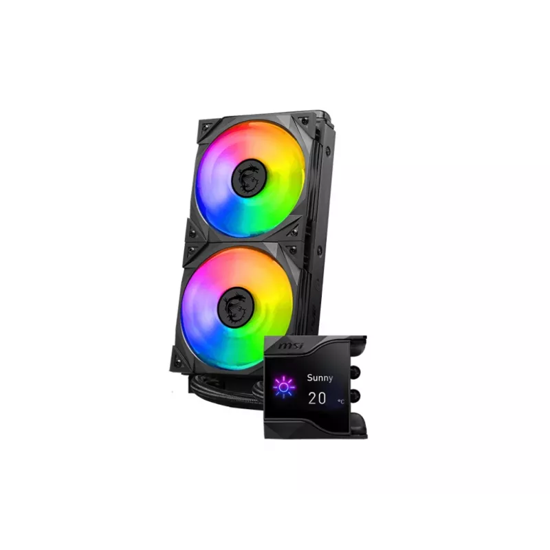 MSI MPG Coreliquid D240 prosessorin nestekylmäjärjestelmä 12 cm musta 1 kpl