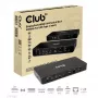 CLUB3D DisplayPort/HDMI KVM-kytkin/telakka 4K60Hz USB Type-C-tuloille