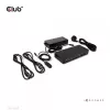 CLUB3D DisplayPort/HDMI KVM-kytkin/telakka 4K60Hz USB Type-C-tuloille