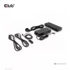 CLUB3D DisplayPort/HDMI KVM-kytkin/telakka 4K60Hz USB Type-C-tuloille