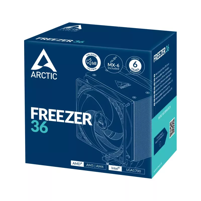 ARCTIC Freezer 36 moniyhteensopiva torni-CPU-jäähdytin