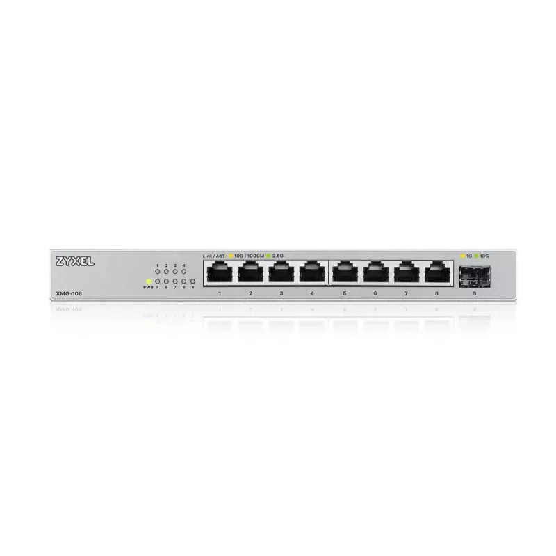 Zyxel XMG-108 hallitsematon 2.5G Ethernet (100/1000/2500) hopea