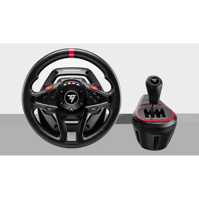 Thrustmaster T128 Shifter Pack musta USB ratti + polkimet analoginen PC, Xbox