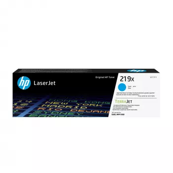 HP 219X High Yield syaani alkuperäinen LaserJet-värikasetti