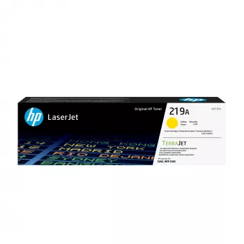 HP 219A keltainen alkuperäinen LaserJet-värikasetti, 1200 sivua, keltainen, 1 kpl