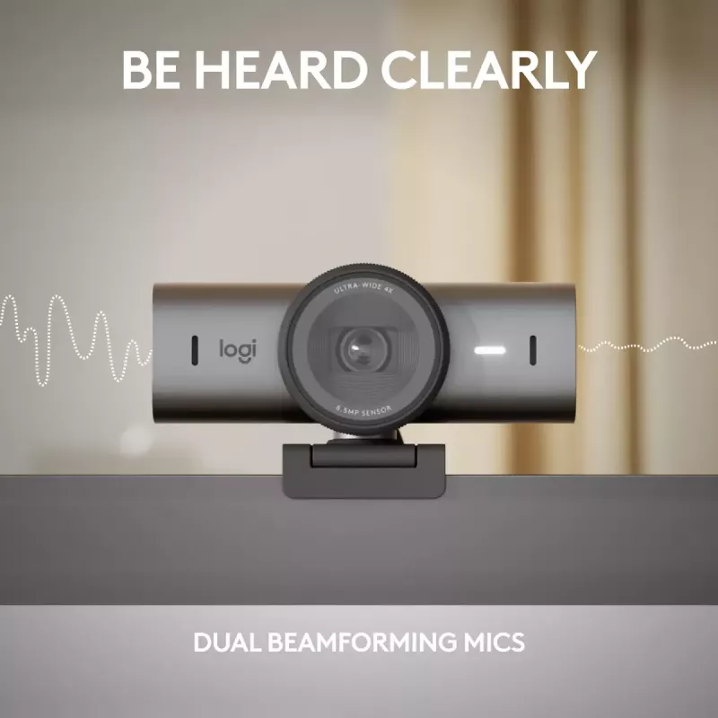Verkkokamera Logitech MX Brio 705 8,5 MP 4K Ultra HD USB 3.2