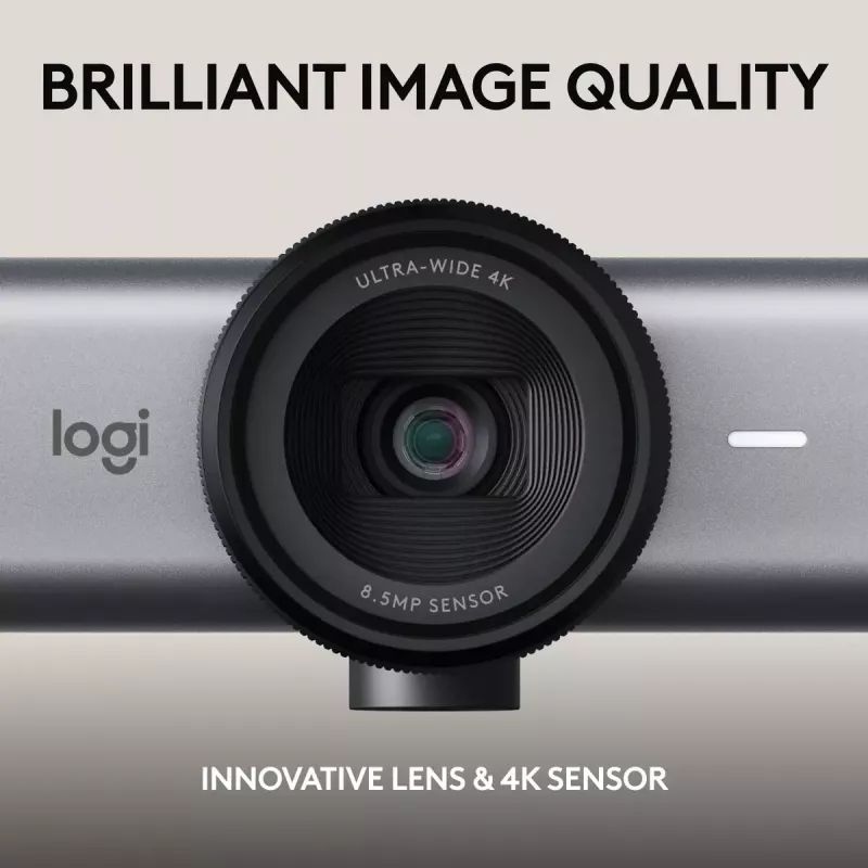 Verkkokamera Logitech MX Brio 705 8,5 MP 4K Ultra HD USB 3.2