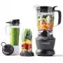 Tehosekoitin NUTRIBULLET NBF500DG — 1,9 l kannu, 1200 W, jäänmurskaus, hopea