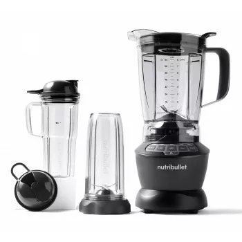 Tehosekoitin NUTRIBULLET NBF500DG — 1,9 l kannu, 1200 W, jäänmurskaus, hopea