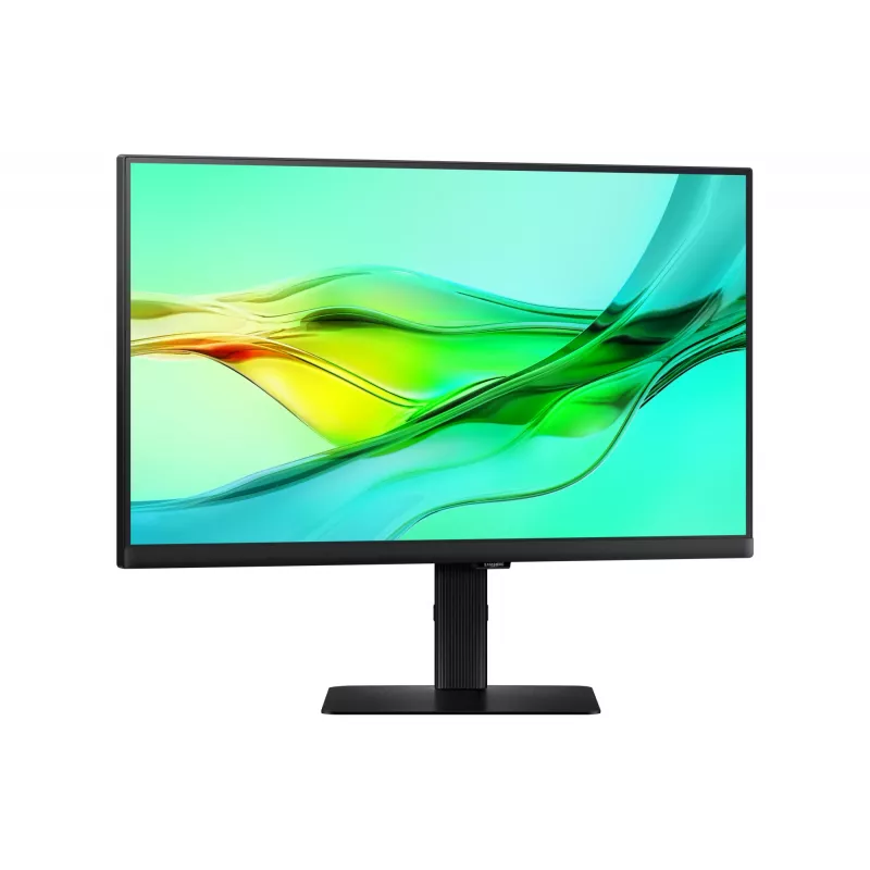 24 inch Quad HD LCD -näyttö Samsung S60UD LS24D600UAUXEN — 2560×1440, IPS, 5 ms, USB-C PD 90W, USB 3.2 -keskitin, VESA