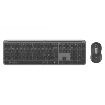 LOGITECH Signature Slim Combo Mk950 - langaton näppäimistö/hiiri - grafiitti - QWERTY grafiitti tanska/norja/ruotsi/suomi