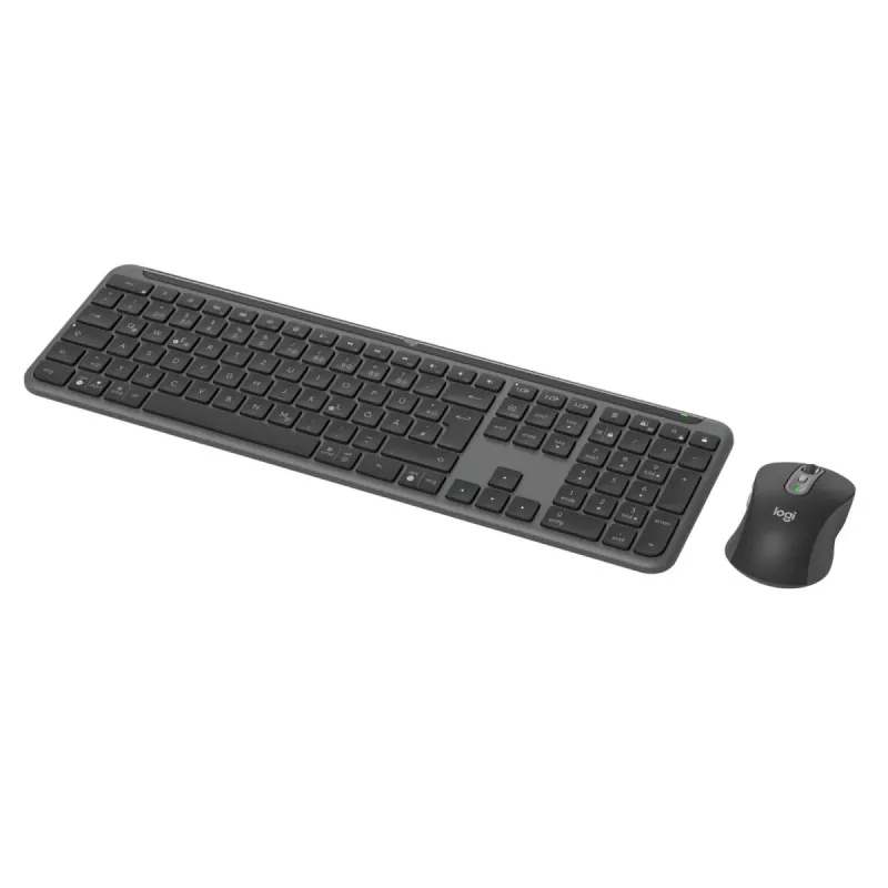 Logitech MK950 Signature for Business näppäimistö ja hiiri langaton Bluetooth QWERTZ saksa grafiitti