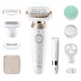 Braun Silk-epil 9 Flex SkinSpa 9-481 epilaattori, kulta/valkoinen