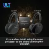 Headset Sony ULT WEAR monaural USB/Bluetooth 5.2, ANC, 30–50 h akku, 3,5 mm, USB‑C-lataus, 255 g