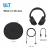 Headset Sony ULT WEAR monaural USB/Bluetooth 5.2, ANC, 30–50 h akku, 3,5 mm, USB‑C-lataus, 255 g