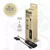 Club3D CSV-1548 USB-C-keskitin, 4x USB-C 10 Gbps, 100W PD, musta