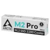 ARCTIC M2 Pro (hopea) - SSD-jäähdytin M.2-asemille, jäähdytyssiili, hopea