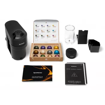 De'Longhi Nespresso Vertuo Pop ENV90.B kahvikone, Liquorice Black (musta)