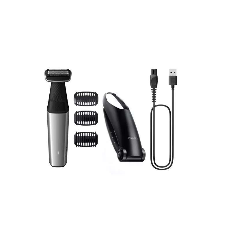 Philips BODYGROOM Series 5000 BG5021/15 suihkunkestävä intiimi- ja vartalokarvan trimmeri